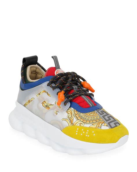 cheap versace chain reaction|authentic versace chain reaction sneakers.